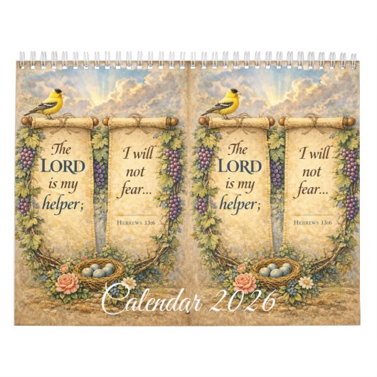 Beautiful Wall Calendar with Scripture Kalender (Titelbild)