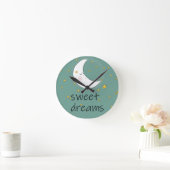 BEAUTIFUL WALL CLOCK SWEET DREAMS RUNDE WANDUHR (Zuhause)
