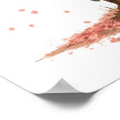 Beautiful Warrior | Oriental Japanese Art Poster (Ecke)