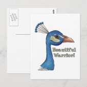 Beautiful Warrior Postkarte (Vorne/Hinten)