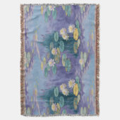 Beautiful Water Lilies Monet Art Decke (Vorderseite Vertikal)