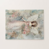 Beautiful Watercolor Angel Puzzle (Horizontal)