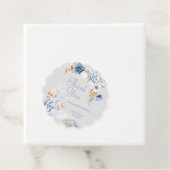 Beautiful Watercolor Blume Vielen Dank Geschenkanhänger (Beispiel)