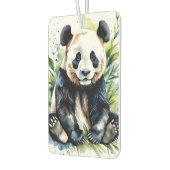 Beautiful Watercolor Panda Bear Autolufterfrischer (Links)