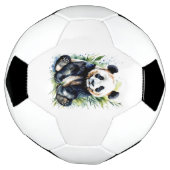 Beautiful Watercolor Panda Bear Fußball (Gedreht)