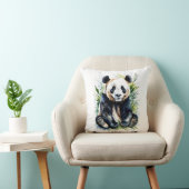 Beautiful Watercolor Panda Bear Kissen (Stuhl )