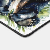 Beautiful Watercolor Panda Bear Schreibtischunterlage (Ecke)