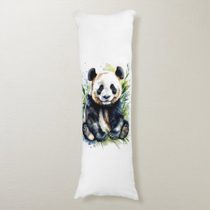 Beautiful Watercolor Panda Bear Seitenschläferkissen
