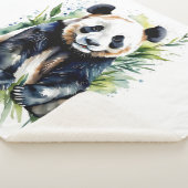 Beautiful Watercolor Panda Bear Sherpadecke (3/4)