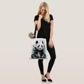 Beautiful Watercolor Panda Bear Tasche (Am Model)