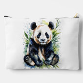 Beautiful Watercolor Panda Bear Zubehörtasche (Rückseite)