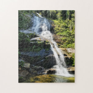 Beautiful Waterfall Scenic Foto Puzzle