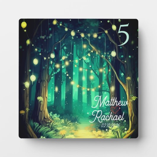 Beautiful Wedding Fotoplatte (Vorderseite)