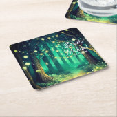 Beautiful Wedding Rechteckiger Pappuntersetzer (angewinkelt)