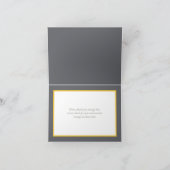 Beautiful White Calla Lilies Floral Chic Vielen Da Karte (Innenseite)