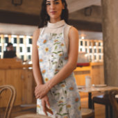 Beautiful White Daisy Blume Schürze