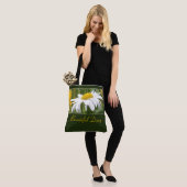 Beautiful White Daisy Blume Tasche (Am Model)