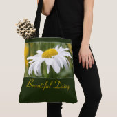 Beautiful White Daisy Blume Tasche (Von Nahem)