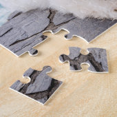 Beautiful White Dog Lake Louise Canada Travel Puzzle (Seite)