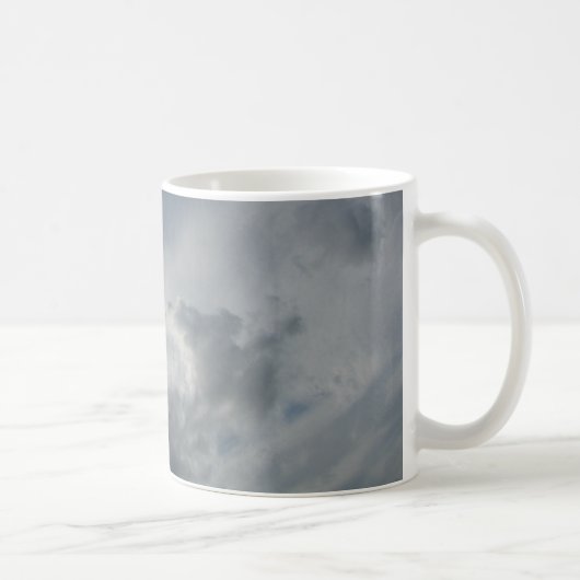 Beautiful White Fluffy Clouds Coffee Tasse (Rechts)