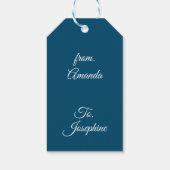 Beautiful White Guardian Angel Geschenkanhänger (Rückseite)