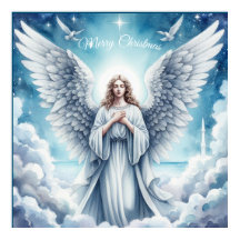 Beautiful White Guardian Angel