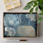 Beautiful White Mouse Cyanotype Printing Seidenpapier (Geschenk)