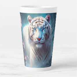 Beautiful White tiger Milchtasse