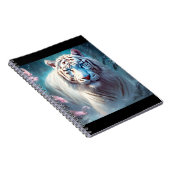 Beautiful White tiger Notizblock (Rechte Seite)