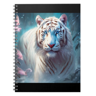 Beautiful White tiger Notizblock