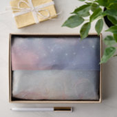 Beautiful White Unicorn Rainbow Mane Decoupage  Seidenpapier (Geschenk)