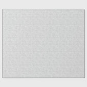 Beautiful White Wedding Confetti Geschenkpapier (Flach)