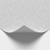 Beautiful White Wedding Confetti Geschenkpapier (Ecke)