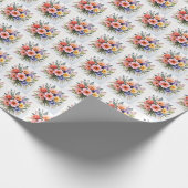 Beautiful Wildflowers Modern Luxury Collection Geschenkpapier (Ecke)