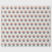 Beautiful Wildflowers Popular Luxury Collection Geschenkpapier (Flach)