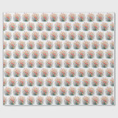 Beautiful Wildflowers Trendy Luxury Collection Geschenkpapier (Flach)