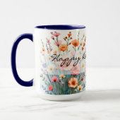 Beautiful Wildflowers Trendy Luxury Collection Tasse (Links)