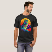 Beautiful Wolf Art T-Shirt (Vorne ganz)
