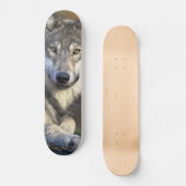 Beautiful Wolf Skateboard (Vorderseite)