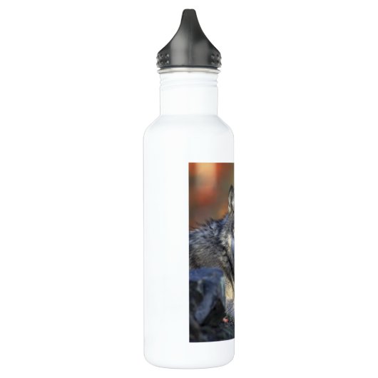 Beautiful Wolf Trinkflasche (Links)