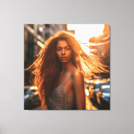 BEAUTIFUL WOMAN #12 LEINWANDDRUCK