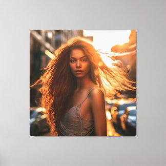 BEAUTIFUL WOMAN #12 LEINWANDDRUCK