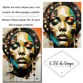 Beautiful Woman OFDT v2 Tissue paper Seidenpapier