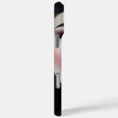 Beautiful Woman with Red Rose Case-Mate iPhone Hülle (Rückseite / Rechts)