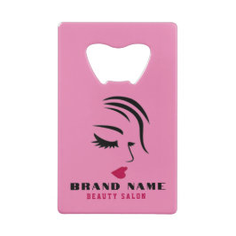 Beautiful Women hairdressing beauty salon brand Geldbeutel Flaschenöffner