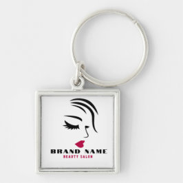 Beautiful Women hairdressing beauty salon brand Schlüsselanhänger