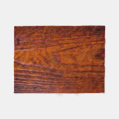 Beautiful Wood Grain Foto Trauzeuge Typ Stuff Fleecedecke (Vorderseite (Horizontal))