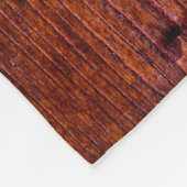 Beautiful Wood Grain Foto Trauzeuge Typ Stuff Fleecedecke (Ecke)