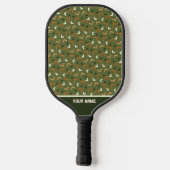Beautiful Workout Green Pro Pickleball Paddle (Rückseite)