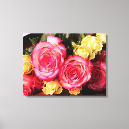 Beautiful Wrapped Canvas Rose Leinwanddruck (Vorderseite)